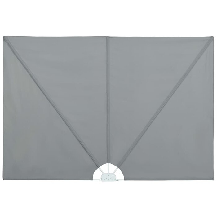Vidaxl Klappbare Terrassenmarkise 240 x 160 cm Grau - bis zu 33% reduziert