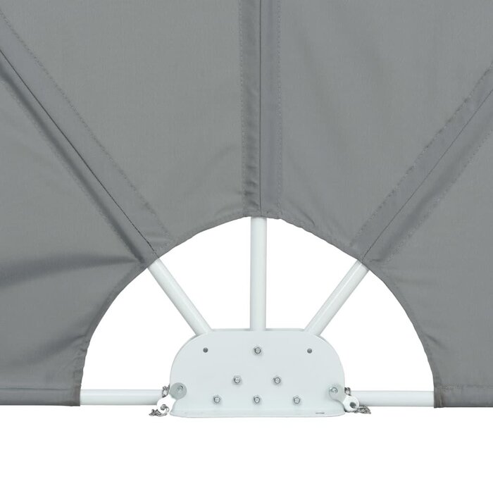Vidaxl Klappbare Terrassenmarkise 240 x 160 cm Grau - bis zu 33% reduziert