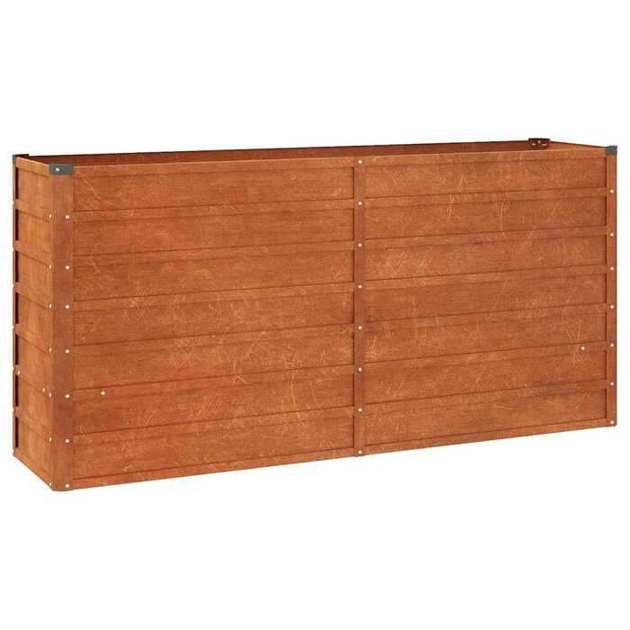 Vidaxl Cortenstahl Hochbeet 160x40x77 cm - Pflanzkasten jetzt bis zu 34% reduziert
