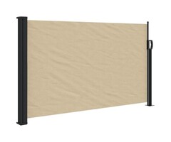 Vidaxl Ausziehbare Seitenmarkise 120x500 cm Beige - Outlet bis zu 41% sparen