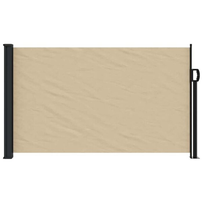 Vidaxl Ausziehbare Seitenmarkise 120x500 cm Beige - Outlet bis zu 41% sparen