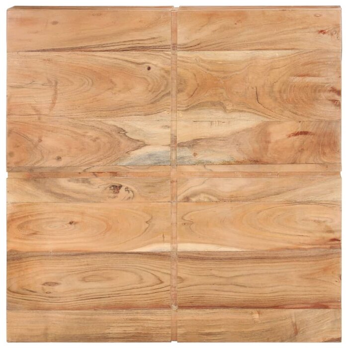 Vidaxl Couchtisch aus massivem Akazienholz 80x80cm - jetzt bis zu 41% sparen