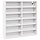 Weißer Vitrinenschrank 60x58 cm - Kompaktes Wandregal - Sparen Sie bis zu 39%