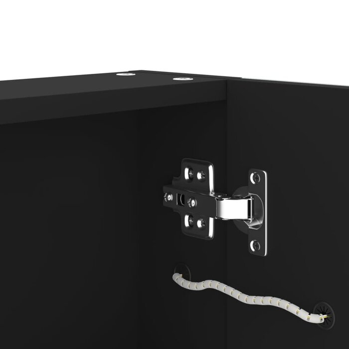 Vidaxl Spiegelschrank mit LED in Anthrazit - bis zu 36% Rabatt im Outlet