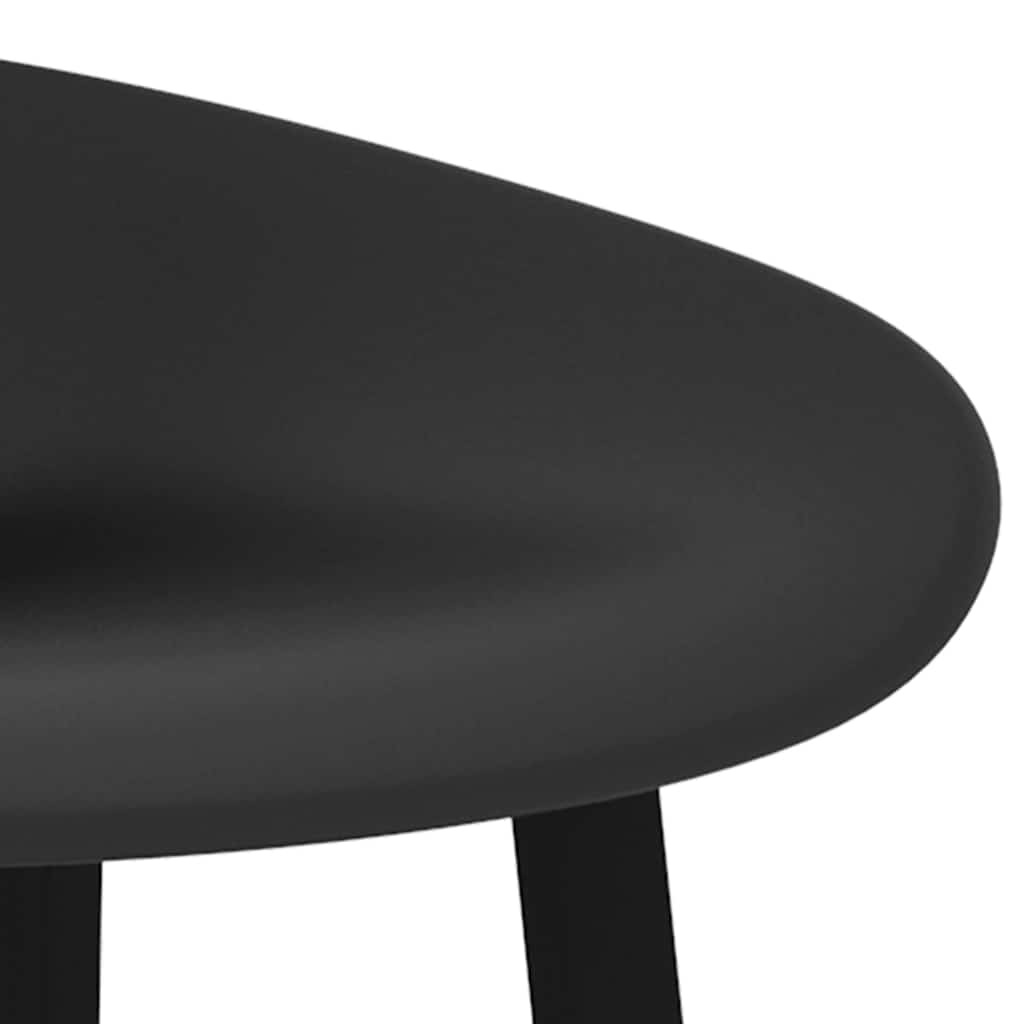 Vidaxl Design Barhocker 2er-Set Schwarz - Ergonomisch & Stabil - Bis zu 41% sparen