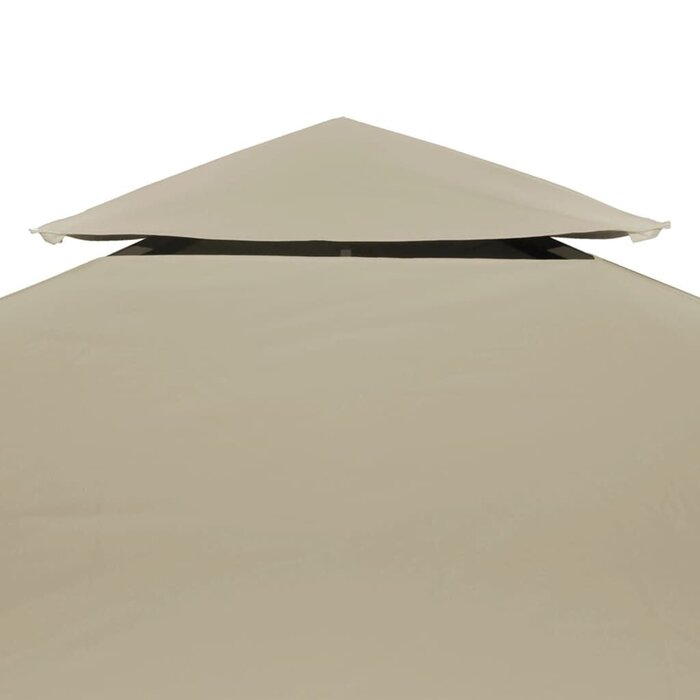 Vidaxl Ersatzdach für Pavillon 3x3 m - Beige - bis zu 40% reduziert