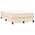 Stoff-Bettgestell 120x200 cm Creme - bis zu 41% sparen