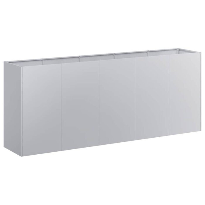Vidaxl Großes Hochbeet aus Stahl 200x40x80cm - jetzt bis zu 37% günstiger