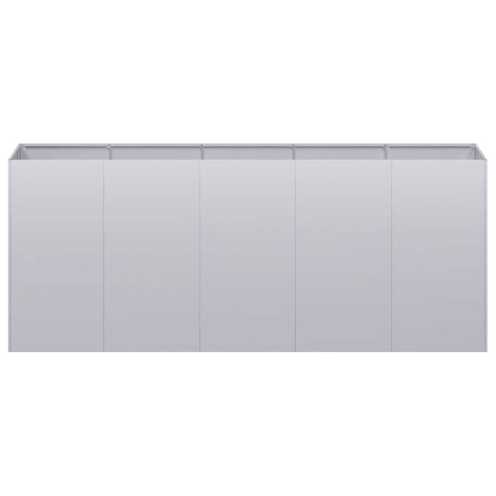 Vidaxl Großes Hochbeet aus Stahl 200x40x80cm - jetzt bis zu 37% günstiger