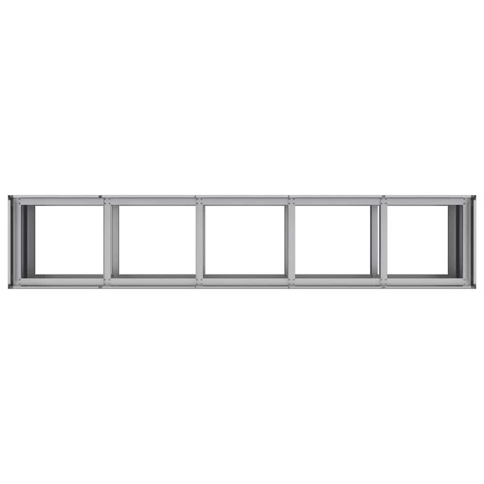 Vidaxl Großes Hochbeet aus Stahl 200x40x80cm - jetzt bis zu 37% günstiger
