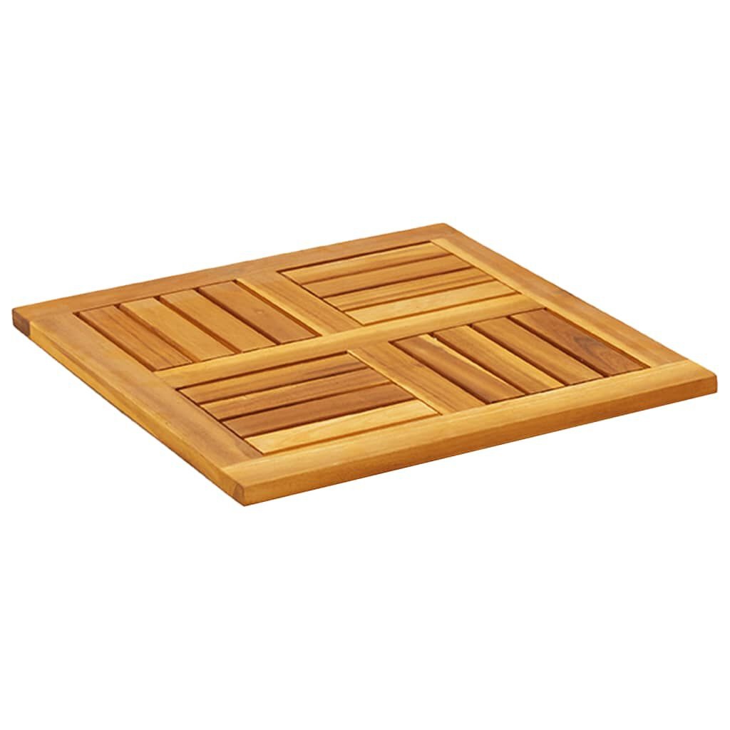 Vidaxl Massive Akazienholz Tischplatte 50x50x2 cm - Bis zu 34% Rabatt