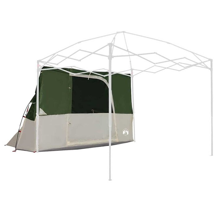 Vidaxl Campingzelt 280x220x176cm - Grün/Schwarz - bis zu 36% Rabatt