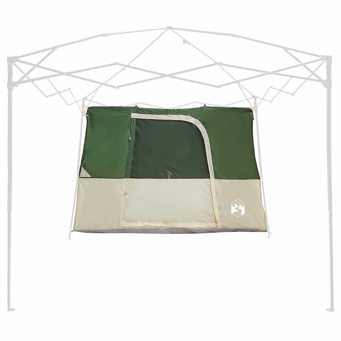 Vidaxl Campingzelt 280x220x176cm - Grün/Schwarz - bis zu 36% Rabatt