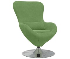 Vidaxl Design Eiersessel Hellgrün, drehbar - jetzt bis zu 43% reduziert