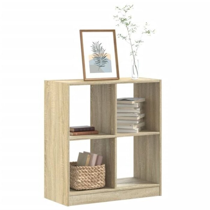 Vidaxl Kompaktes Bücherregal Sonoma Eiche - Jetzt bis zu 42% sparen!