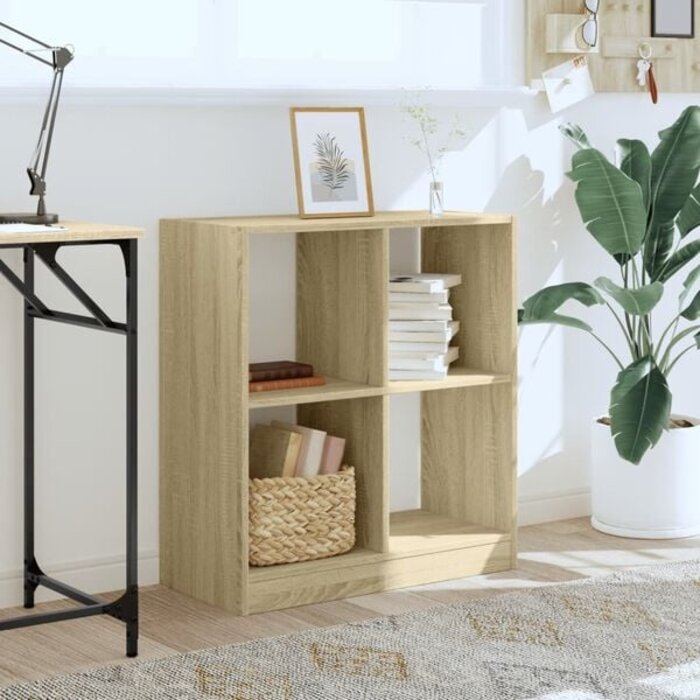 Vidaxl Kompaktes Bücherregal Sonoma Eiche - Jetzt bis zu 42% sparen!