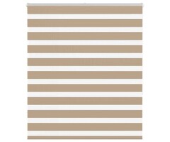 Vidaxl Doppelrollo 120x150 cm Sandbraun - Blickdicht & Flexibel - bis zu 43% günstiger
