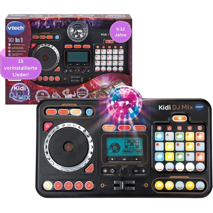 Vtech DJ-Mischpult für Kinder: Interaktives Musik-Set - Jetzt bis zu 36% sparen