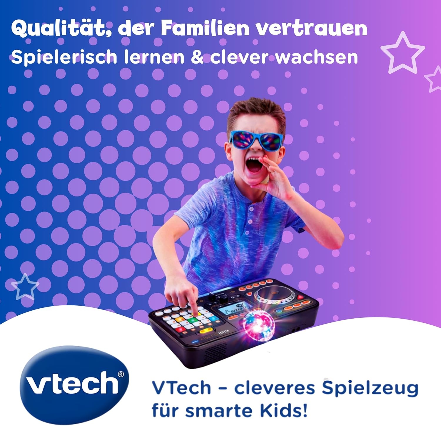 Vtech DJ-Mischpult für Kinder: Interaktives Musik-Set - Jetzt bis zu 36% sparen