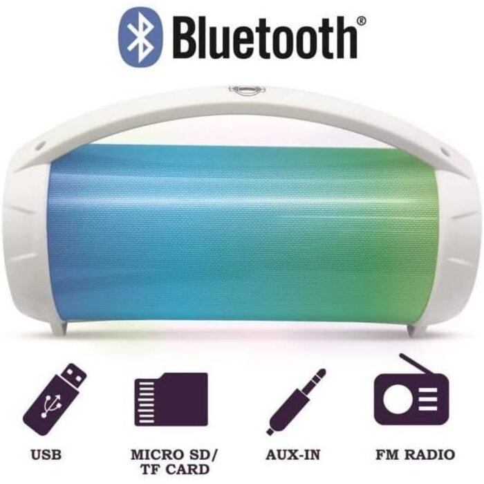 Lexibook Tragbare Karaoke-Boombox mit Lichteffekten & Bluetooth - bis zu 34% sparen