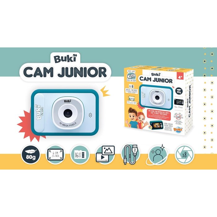 Digitalkamera für Kinder 40MP - 1080p Video - Blau - bis zu 39% Rabatt
