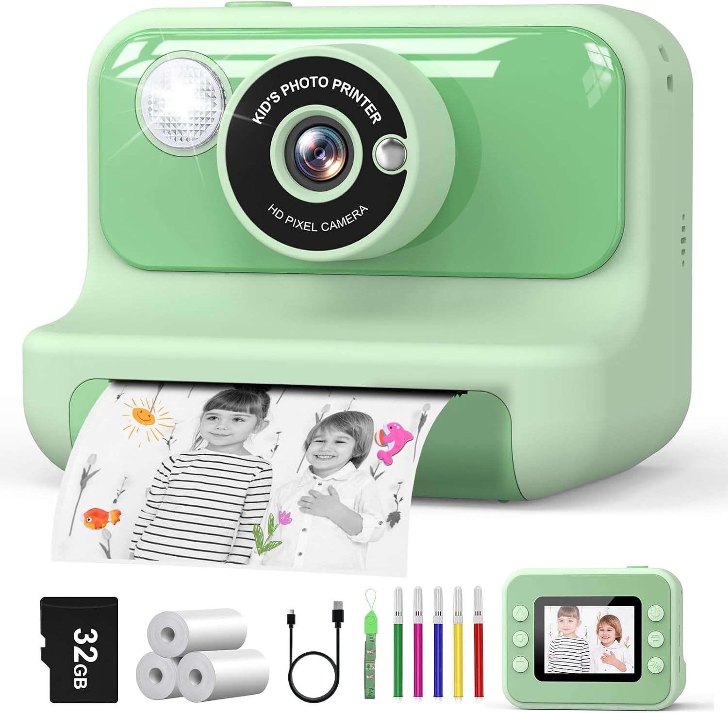 Digitale Sofortbildkamera für Kinder - bis zu 39% sparen!