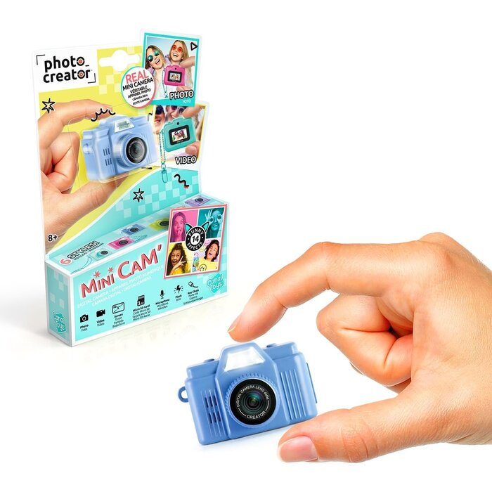 Canal Toys Digitale Kinder-Minikamera mit 1 GB SD-Karte - Blau - bis zu 37% sparen