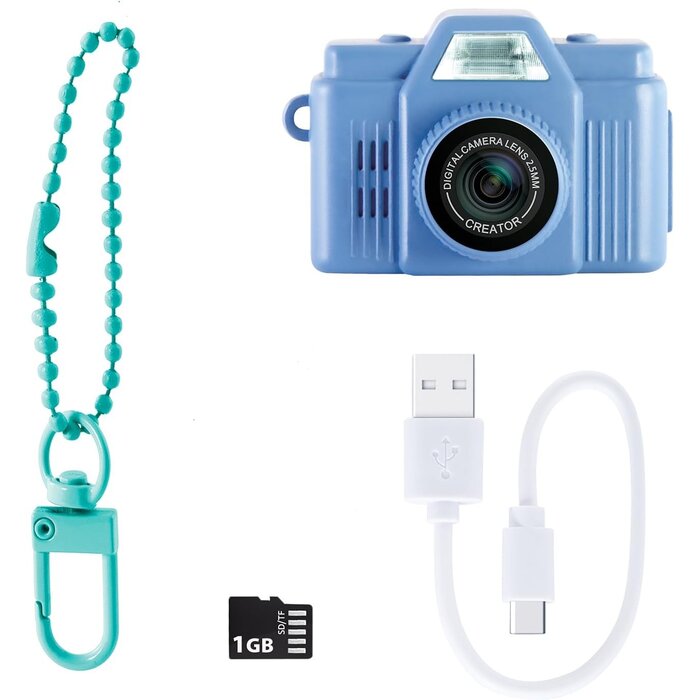Canal Toys Digitale Kinder-Minikamera mit 1 GB SD-Karte - Blau - bis zu 37% sparen