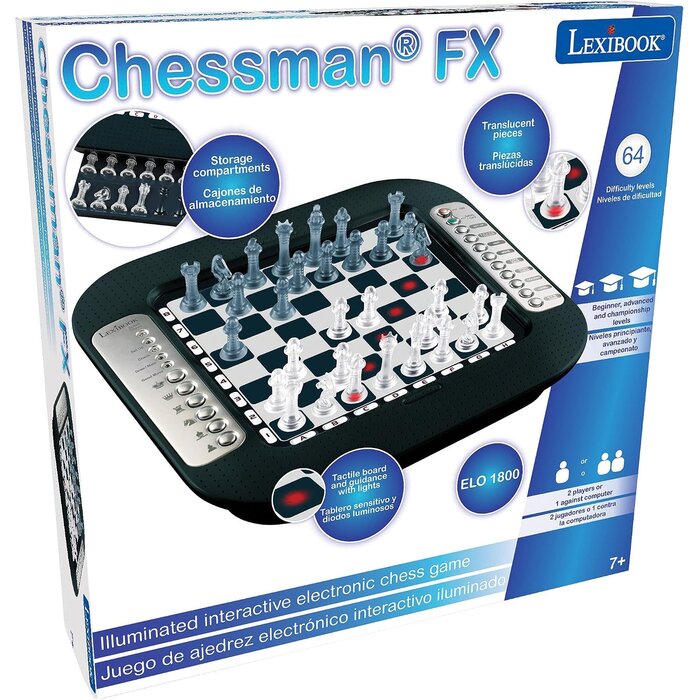 Lexibook Elektronisches Schachspiel mit 64 LED-Anzeigen - bis zu 49% Rabatt