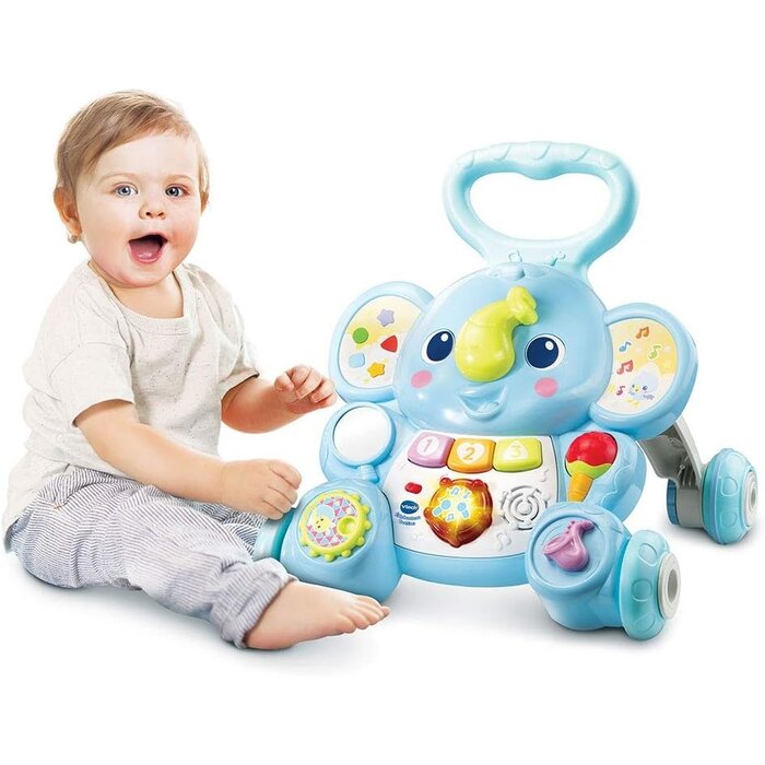 Vtech Interaktiver Elefanten-Lauflernwagen für Kleinkinder - jetzt bis zu 39% Rabatt