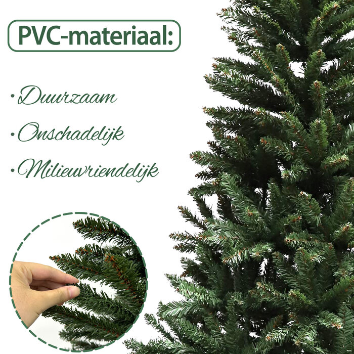 Viking Choice Künstlicher Weihnachtsbaum 150 cm - Tanne grün mit Stahlfuß - bis zu 39% Rabatt