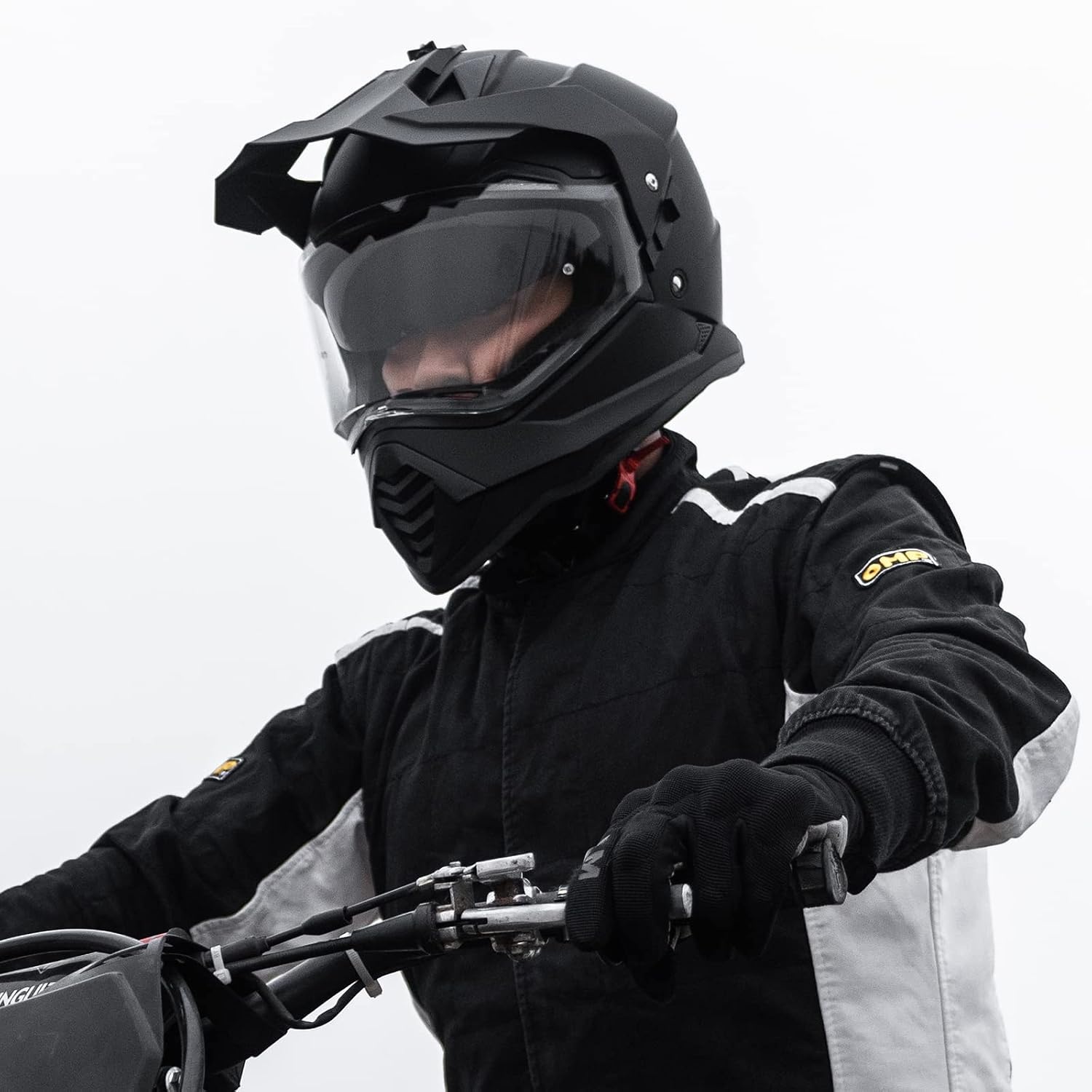 Dual-Sport Adventure Helm | Mattschwarz | Größe M | bis zu 36% Rabatt