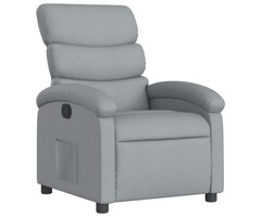 Vidaxl Bequemer Relaxsessel Hellgrau - verstellbar & bis zu 41% sparen