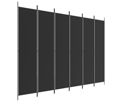 Vidaxl Flexibler Raumteiler 300x220 cm, Schwarz - bis zu 41% Rabatt!