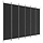 Flexibler Raumteiler 300x220 cm, Schwarz - bis zu 41% Rabatt!