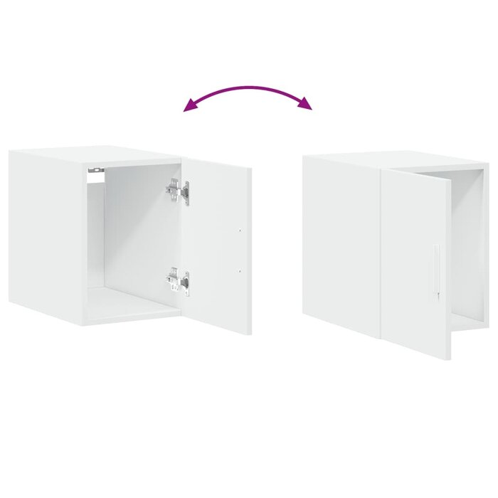 Vidaxl Wandschrank weiß 30x42,5x40 cm - Platzsparender Stauraum - bis zu 39% Rabatt