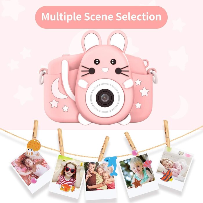 Digitale Kinderkamera 20 MP - HD-Video - Pink - bis zu 38% Rabatt