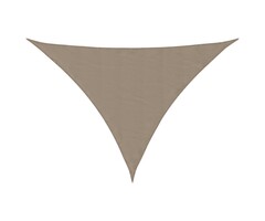 Vidaxl Dreieckiges Sonnensegel 5x7x7 m Taupe | Jetzt bis zu 35% Rabatt sichern!