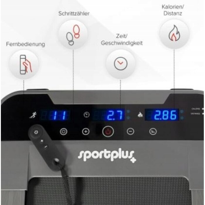 Kompaktes Walking Pad bis 6 km/h - Platzsparend für Homeoffice - bis zu 41% sparen