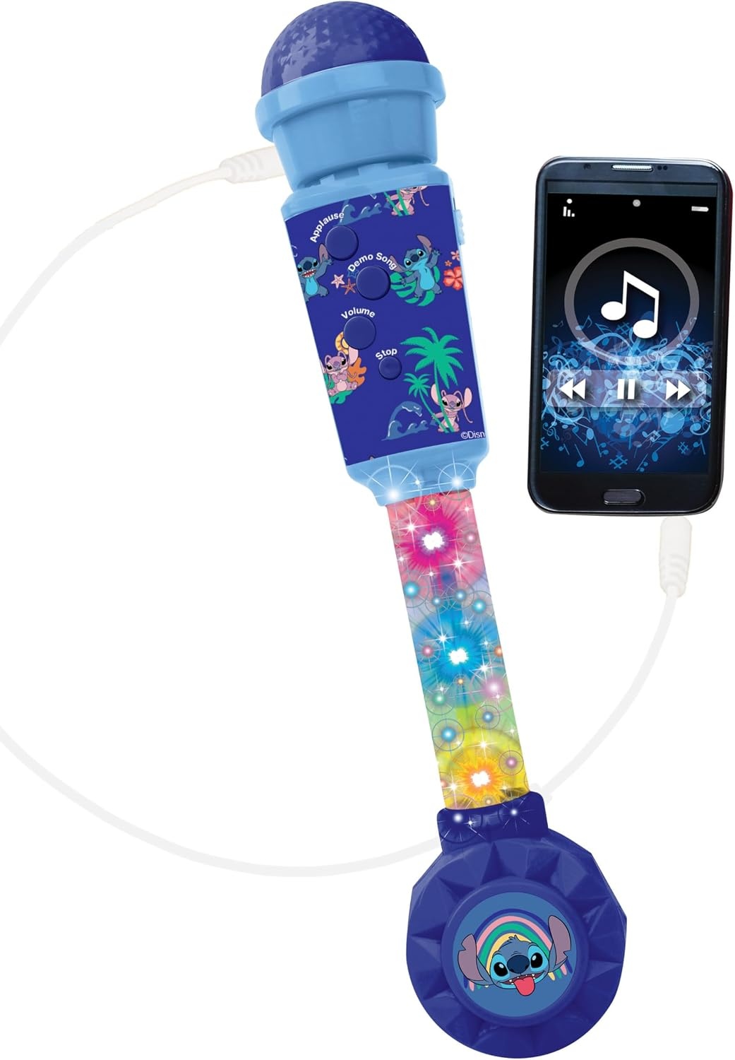 Lexibook Interaktives Kinder-Karaoke-Mikrofon - Blau - Bis zu 37% sparen