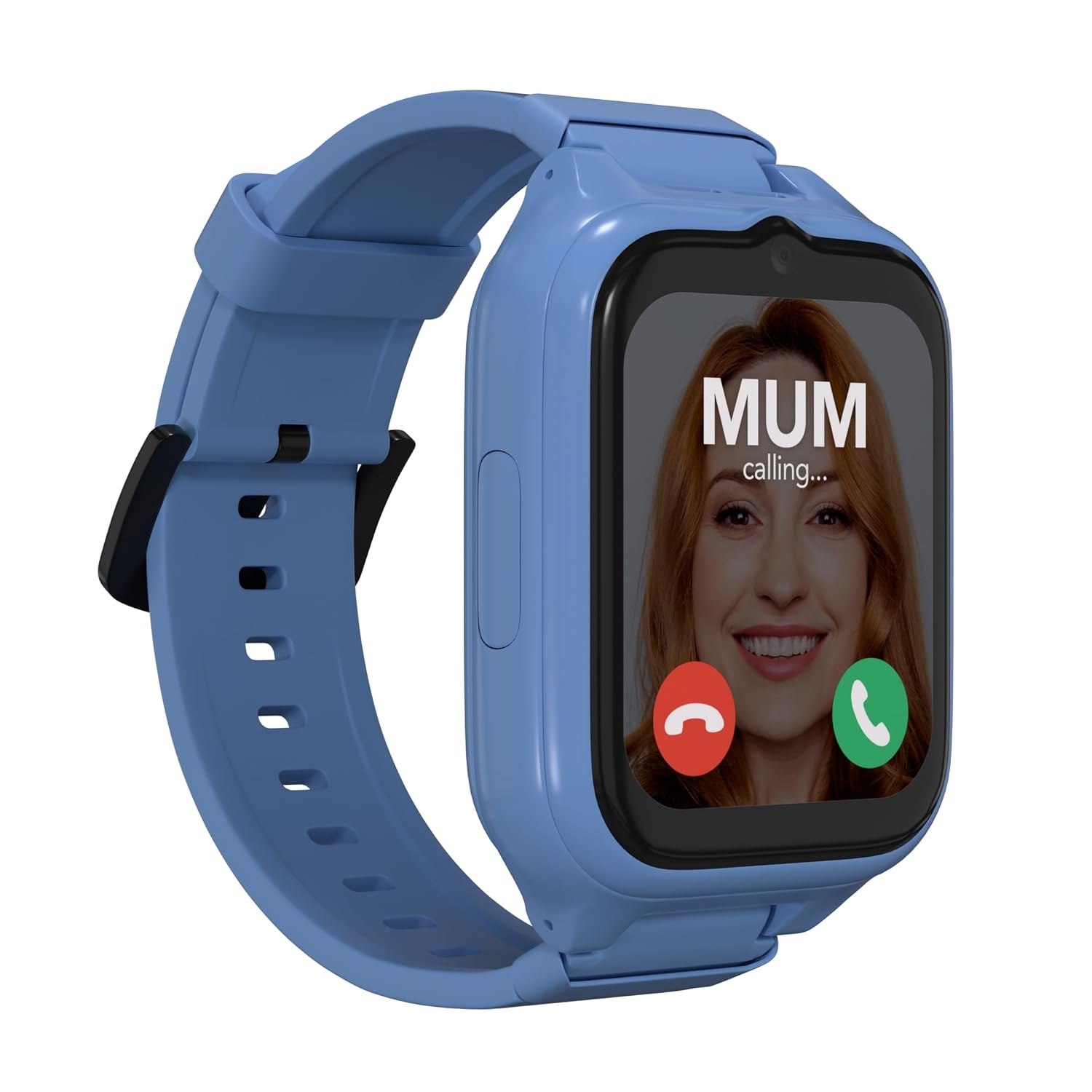4G Kinder-Smartwatch mit GPS & SOS - Lichtblau - bis zu 41% sparen