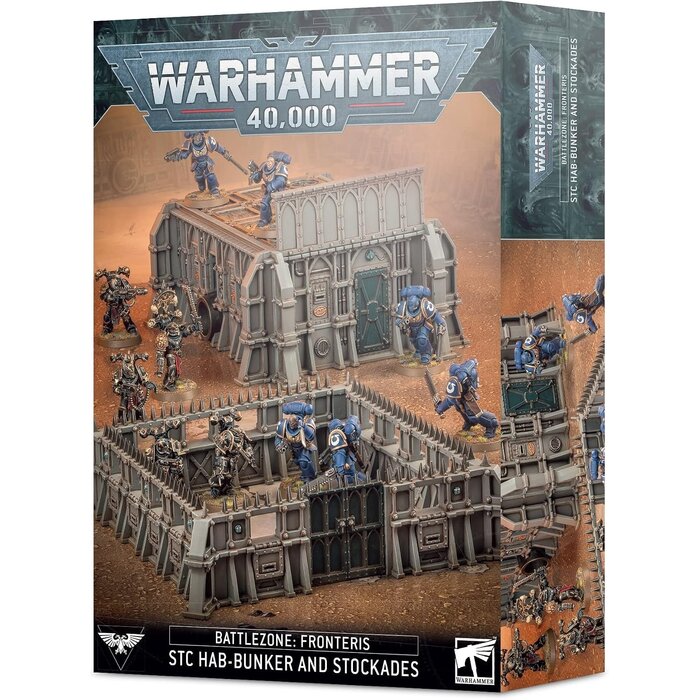 Geländestück Hab-Bunker & Barrikaden - Warhammer Wargaming - bis zu 40% Rabatt