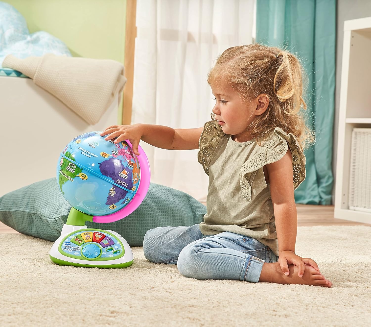 Vtech Interaktiver Lernweltball für Kinder mit Licht - Sparen Sie bis zu 38%