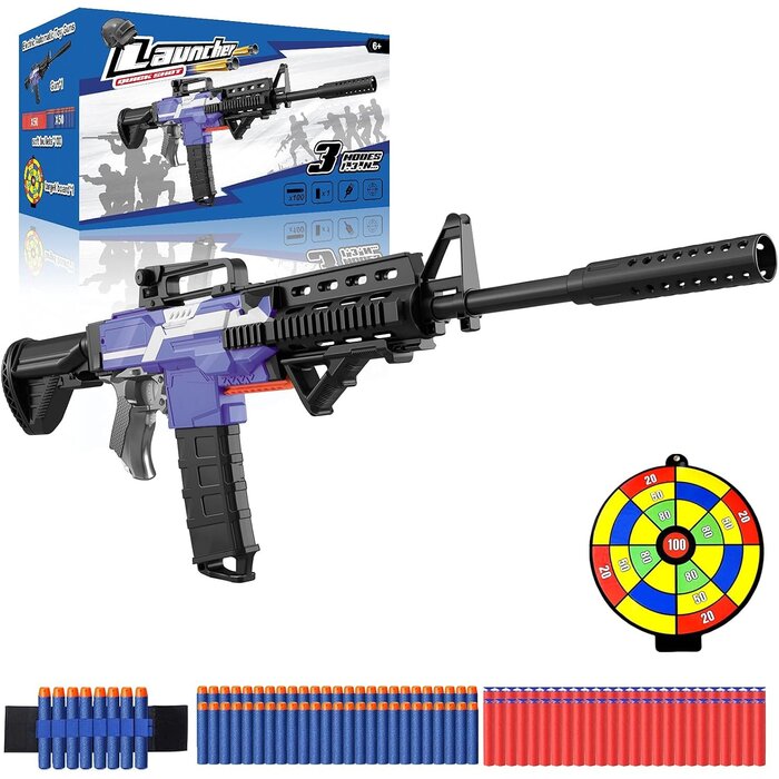 Automatischer M416 Spielzeug-Blaster mit 100 Pfeilen - Jetzt bis zu 39% sparen