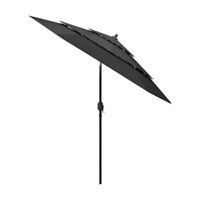 Vidaxl 3-stufiger Sonnenschirm 2,5m Anthrazit - bis zu 39% Rabatt