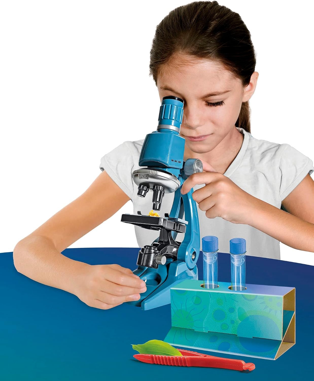 Kindermikroskop-Set bis zu 1200x Vergrößerung - Jetzt bis zu 39% Rabatt