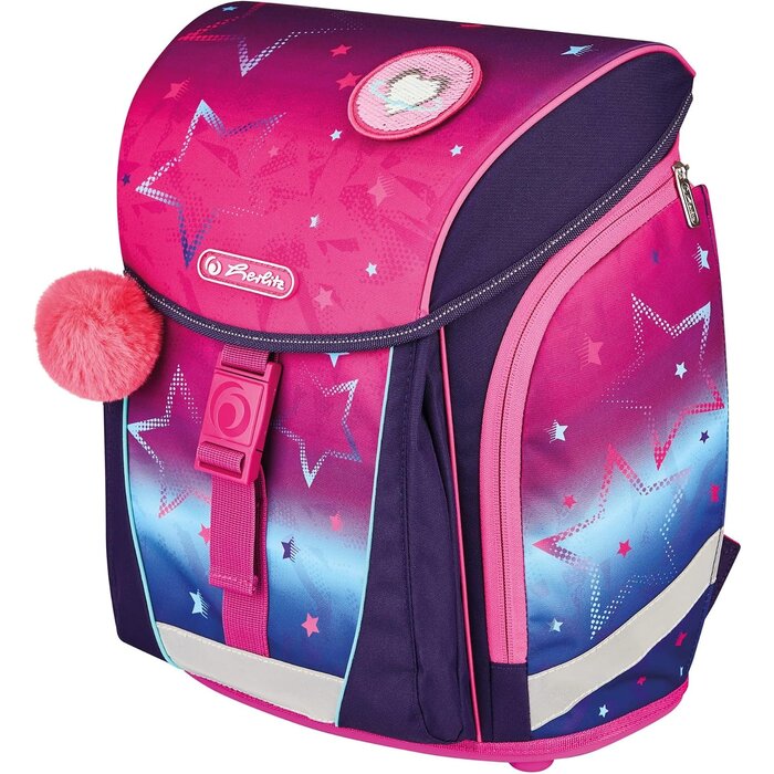 Schulrucksack für Kinder mit Sternen-Motiv Pink - bis zu 37% sparen
