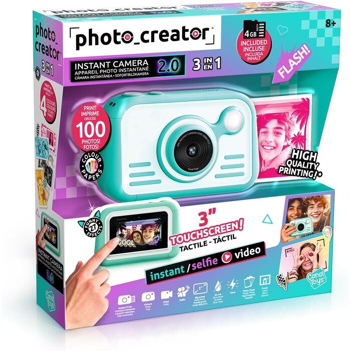 Canal Toys Digitale Sofortbildkamera für Kinder: 32 MP & Touchscreen - bis zu 40% sparen