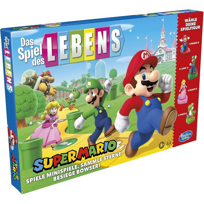 Super Mario Spiel des Lebens Brettspiel - Neuwertig, bis zu 39% günstiger