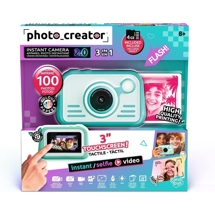 Canal Toys Digitale Sofortbildkamera für Kinder - 32 MP - Bis zu 40% Rabatt